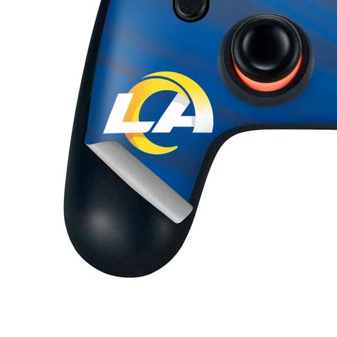 NFL Los Angeles Rams Google Stadia Controller Skin